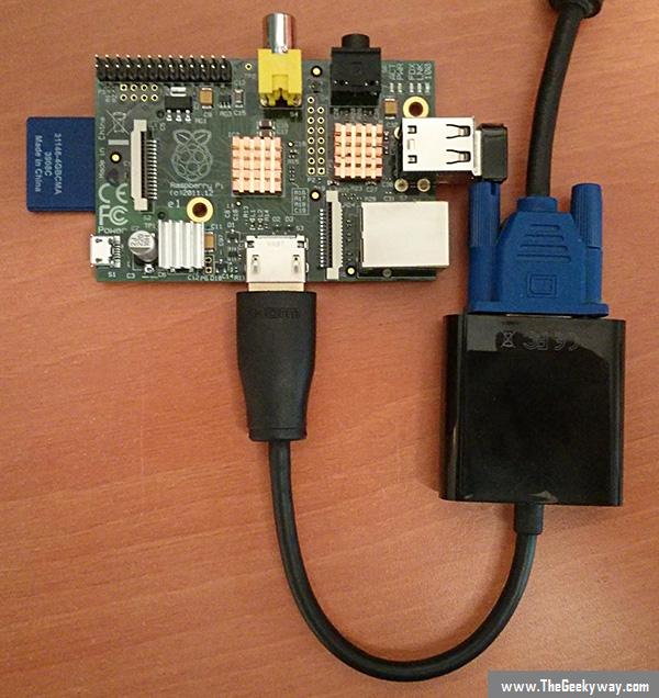 connecting a raspberry pi to a monitor